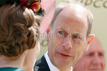 Ascot  Grossbritannien  HRH Prince Edward  Earl of Wessex