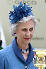 Ascot  Grossbritannien  HRH Birgitte  Duchess of Gloucester