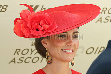 Royal Ascot  HRH Catherine  Princess of Wales