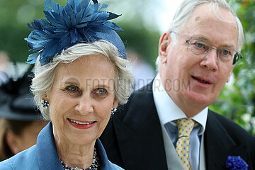 Ascot  Grossbritannien  HRH Birgitte  Duchess of Gloucester and HRH Prince Richard  Duke of Gloucester