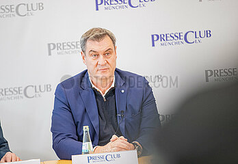 Markus Söder im Presseclub München
