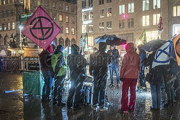 Protest gegen das geplante Gaskraftwerk in München