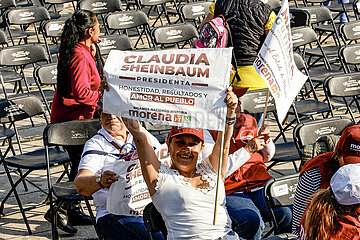 Mexico’s Presidential Candidate Claudia Sheinbaum in Closing Pre Campaign Rally