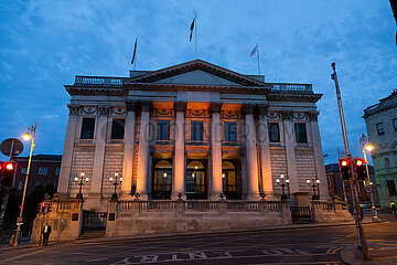 Republik Irland  Dublin - City Hall (gebaut 1769 and 1779)  Dublins historisches Rathaus