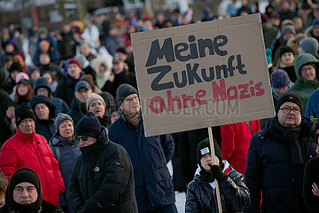 Berlin  Deutschland  DEU - Demonstration gegen Rechts im Regierungsviertel