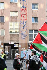Palästina Demo in Berlin