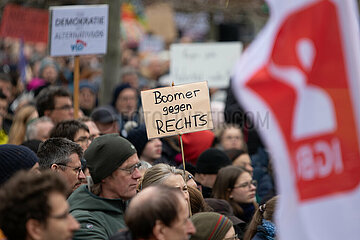 Demo gegen Rechts in Hannover