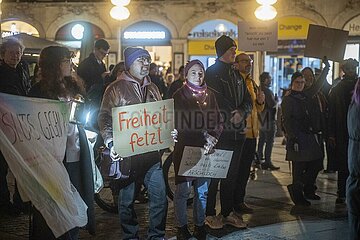 Demonstration gegen Rechts München