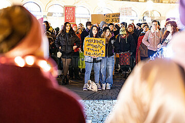Protest gegen Rechtsextremismus und die AfD in München