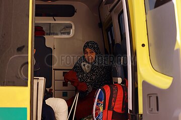 EGYPT-RAFAH CROSSING-WOUNDED PALESTINIANS