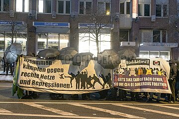 Hamburg: Protest gegen Repression gegen Anti-G20-Aktivist*innen