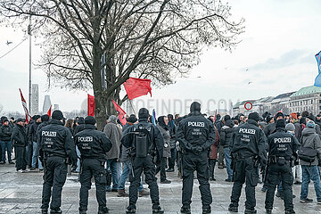 Hamburg: Protest gegen Repression gegen Anti-G20-Aktivist*innen