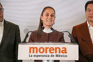 Claudia Sheinbaum Mexico’s pre-candidate Press Conference