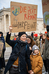 Globaler Klimastreik von Fridays for Future Verdi in München