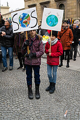 Globaler Klimastreik von Fridays for Future Verdi in München