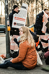 Polizei verhindert Letzte Generation Blockade in Berlin