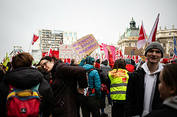 Sozial- und Erziehungsdienste Streiken in München