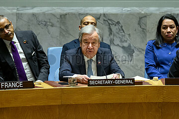 UN-SECURITY COUNCIL-CLIMATE CHANGE-FOOD INSECURITY-HIGH-LEVEL OPEN DEBATE