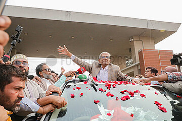 BNP Generalsekretär Mirza Fakhrul Islam Alamgir aus dem Gefängnis entlassen