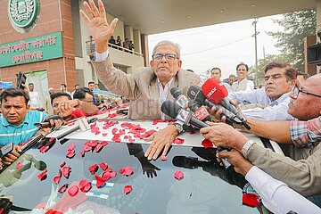 BNP Generalsekretär Mirza Fakhrul Islam Alamgir aus dem Gefängnis entlassen