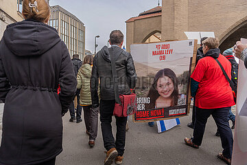 Protestzug Run for their lives in München