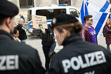Pro-Israelische Kundgebung in München