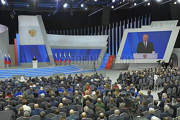 RUSSIA-MOSCOW-PUTIN-ANNUAL ADDRESS TO FEDERAL ASSEMBLY