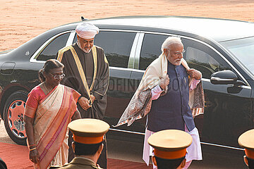 India - Sultanate of Oman state visit