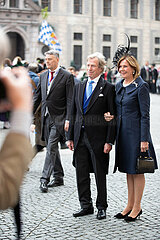 Adel: Die Hochzeit von Ludwig Prinz von Bayern und Sophie-Alexandra Evekink in München