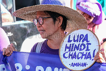 Womens Day Protest in Manila