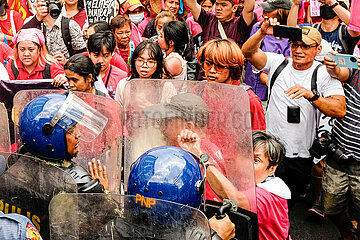 Womens Day Protest in Manila