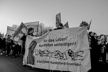 Demo zum Internationalen Frauentag in Lübeck