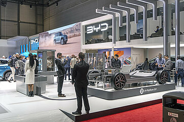 BYD Messestand