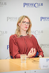 Ethikrat Vorsitzende Alena Buyx im Presseclub