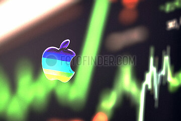 Apple Aktie zeigt weiter nach oben