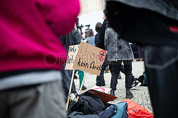 Kundgebung gegen das Tanzverbot in München