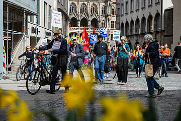Ostermarsch für Frieden und Abrüstung 2024 in München