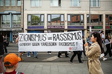 Palästina Demo zum Ostersamstag in München