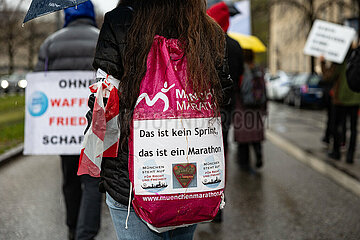München Steht Auf Schwurbeldemo in München