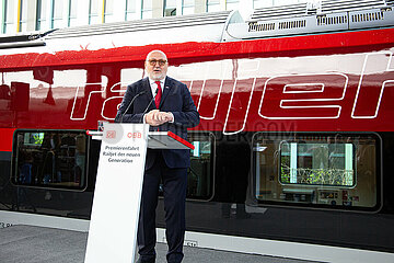 Vorstellung der neuen Railjet Züge in München
