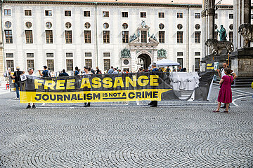 Mahnwache für Julian Assange und Frieden