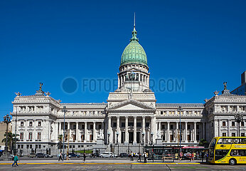 Kongresspalast  Parlament  Buenos Aires  Argentinien