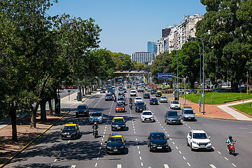 Stadtverkehr  Recoleta  Buenos Aires  Argentinien