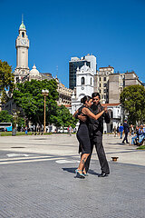 Plaza de Mayo  Tango  Buenos Aires  Argentinien