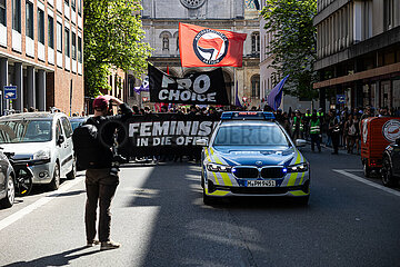Pro Choice Demo gegen den Marsch fürs Leben in München