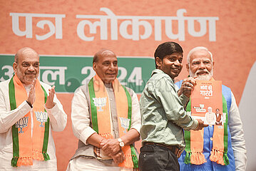 Ruling Bhartiya Janta Party ( BJP ) Releases Election Manifesto