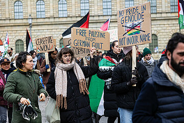 Hass gegen Journalisten bei Palstina-Demo in München