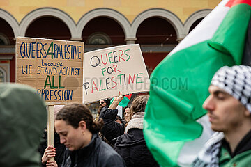 Hass gegen Journalisten bei Palstina-Demo in München