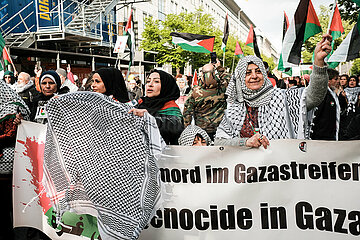 Pro-Palästina Demo in Berlin aufgelöst