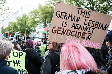 Pro-Palästina Demo in Berlin aufgelöst